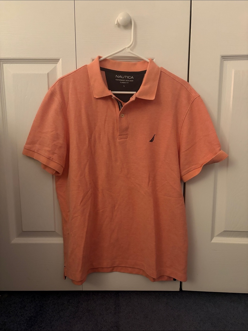 Nautica Men’s Coral Polo Shirt